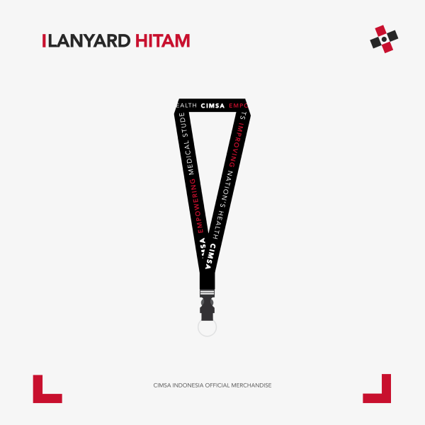 LANYARD & ID HOLDER CIMSA - BLACK - Image 2