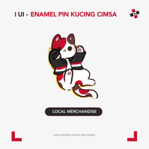 UI – ENAMEL PIN KUCING CIMSA