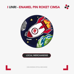 UNRI – ENAMEL PIN ROKET CIMSA