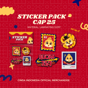 STICKER PACK - CAP 25